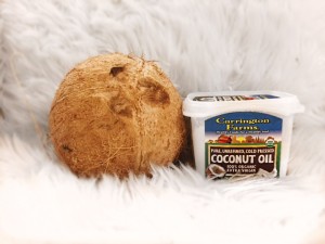 As summer draws near, head down to a local Sprouts or Trader Joe’s to pick up coconut oil, a low-cost necessity that can be used for everything from frizz fighting to deep conditioning. Photo by Sage Tippie