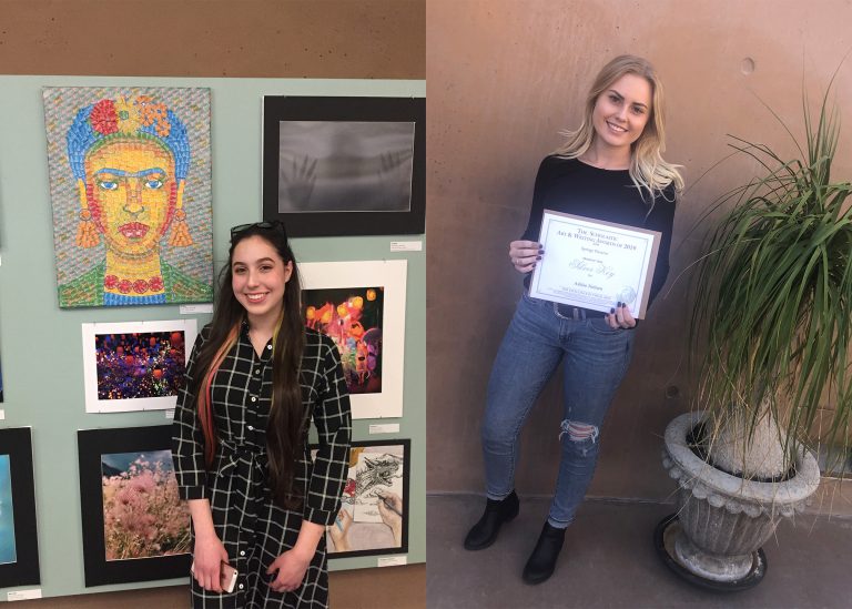 Two talented Cougs earn art awards The Roar
