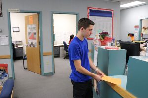 Students can grab the orange request for a change of elective form in the counselor's office in order to change to either of the three new electives. Photo by Ryan Kelleher.